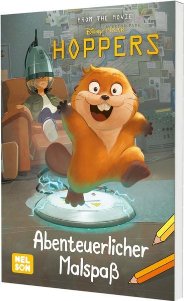 Disney Kreative Beschäftigung: Hoppers: Malblock zum Film, Taschenbuch von , Nelson, 9783845130569