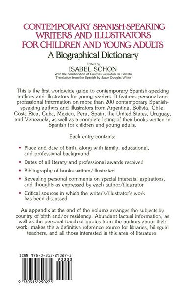 Produktbild: Contemporary Spanish-Speaking Writers and Illustrators for Children and Young Adults