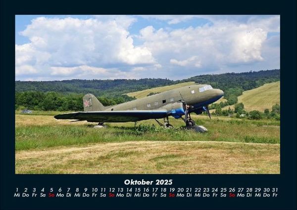 Produktbild: Flugzeuge 2025 Fotokalender DIN A4