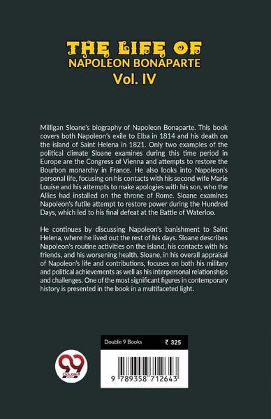 Produktbild: The Life Of Napoleon Bonaparte Vol.IV