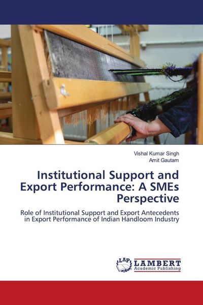 Produktbild: Institutional Support and Export Performance: A SMEs Perspective