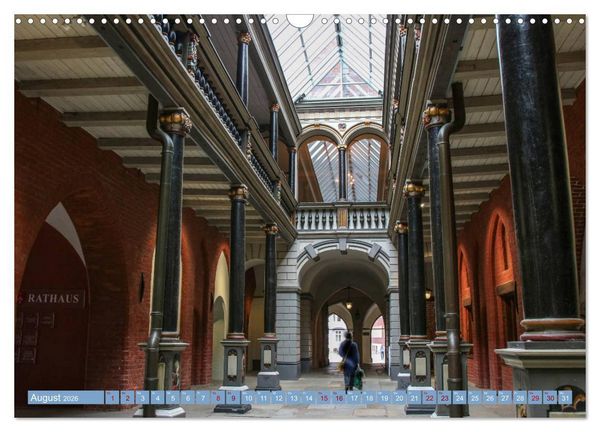 Produktbild: Stralsund und die Boddenlandschaft (Wandkalender 2026 DIN A3 quer), CALVENDO Monatskalender