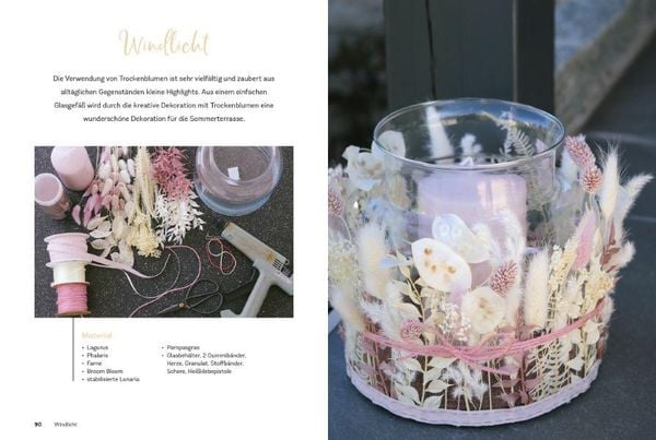 Produktbild: Trockenblumen und Floral Hoops