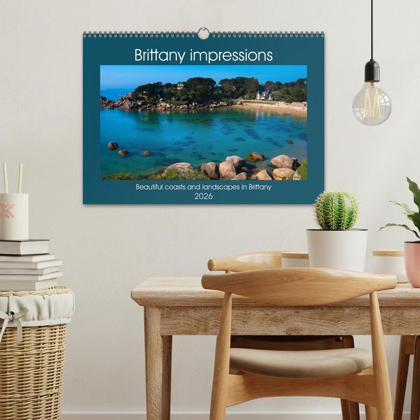 Produktbild: Brittany impressions (Wall Calendar 2026 DIN A3 landscape), CALVENDO 12 Month Wall Calendar
