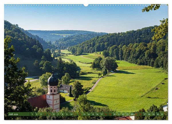Produktbild: Wilde Sch&ouml;nheit - Raue Alb (hochwertiger Premium Wandkalender 2026 DIN A2 quer), Kunstdruck in Hochglanz