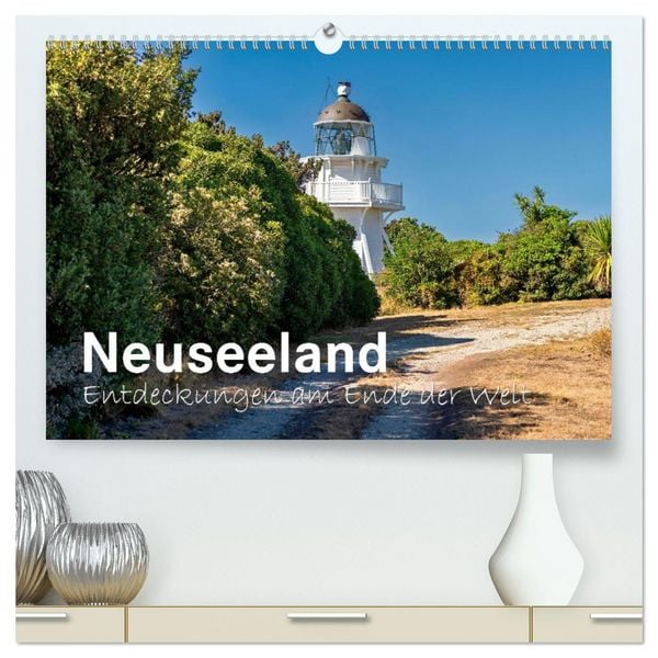 Produktbild: Neuseeland - Entdeckungen am Ende der Welt (hochwertiger Premium Wandkalender 2026 DIN A2 quer), Kunstdruck in Hochglanz