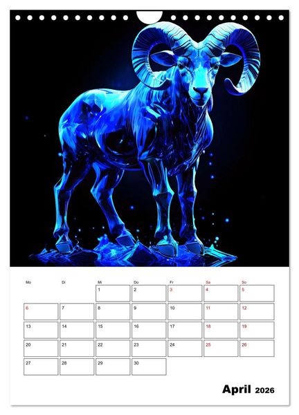 Produktbild: Die Konstellationen der Sterne (Wandkalender 2026 DIN A4 hoch), CALVENDO Monatskalender