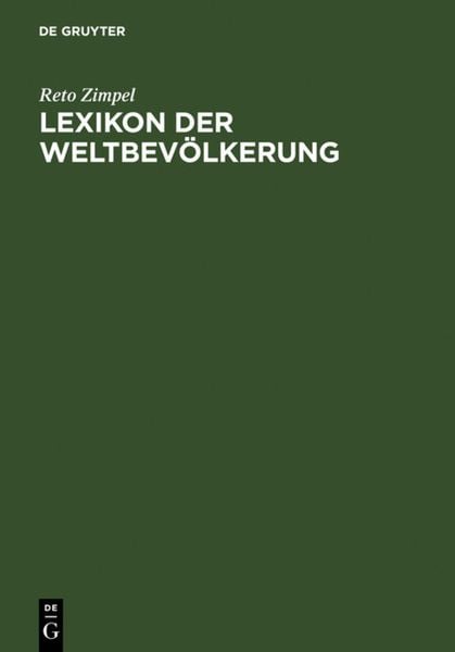 Produktbild: Lexikon der Weltbev&ouml;lkerung