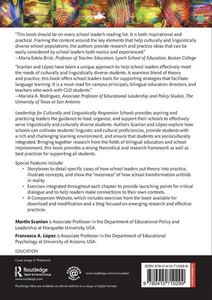 Produktbild: Leadership for Culturally and Linguistically Responsive Schools