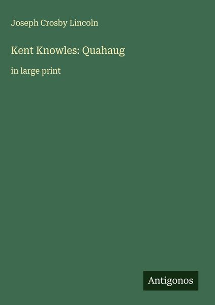 Produktbild: Kent Knowles: Quahaug