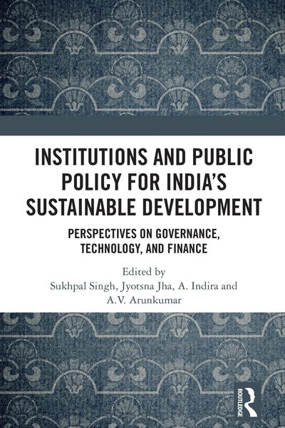 Produktbild: Institutions and Public Policy for India's Sustainable Development
