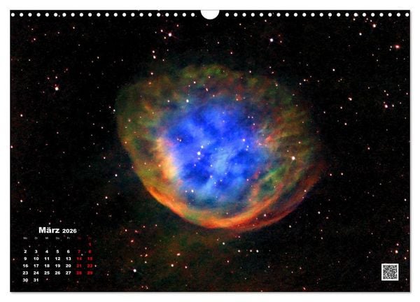 Produktbild: Neue Astrofotos von Stefan Ziegenbalg (Wandkalender 2026 DIN A3 quer), CALVENDO Monatskalender