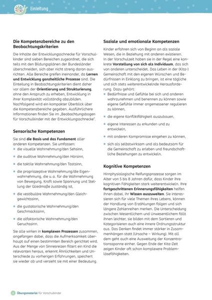 Produktbild: &Uuml;bungsmaterial f&uuml;r Vorschulkinder