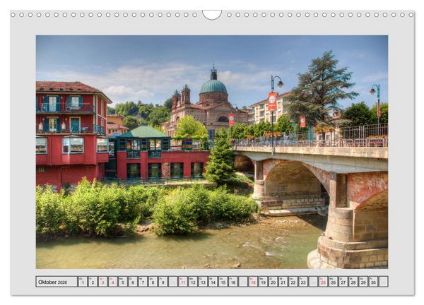 Produktbild: Piemont - die Genussregion Italiens (Wandkalender 2026 DIN A3 quer), CALVENDO Monatskalender