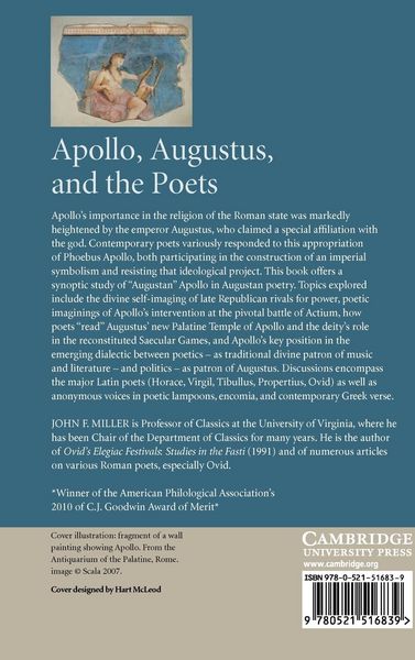 Produktbild: Apollo, Augustus, and the Poets