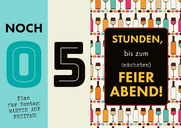 Produktbild: Countdown-Kalender f&uuml;r's B&uuml;ro