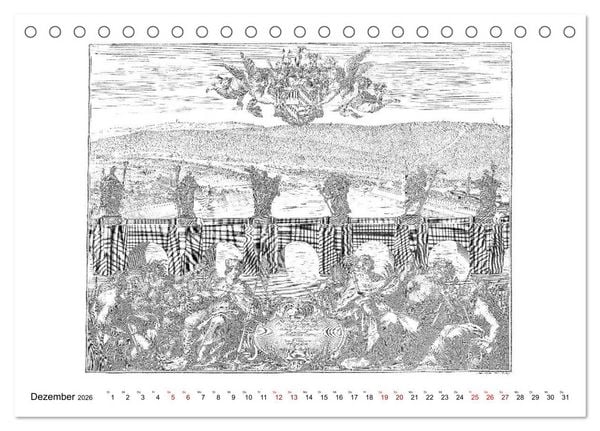 Produktbild: W&uuml;rzburg in alten Bildern (Tischkalender 2026 DIN A5 quer), CALVENDO Monatskalender