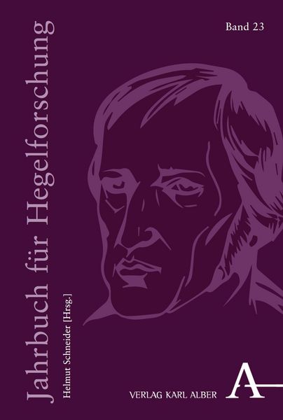 Produktbild: Jahrbuch f&uuml;r Hegelforschung