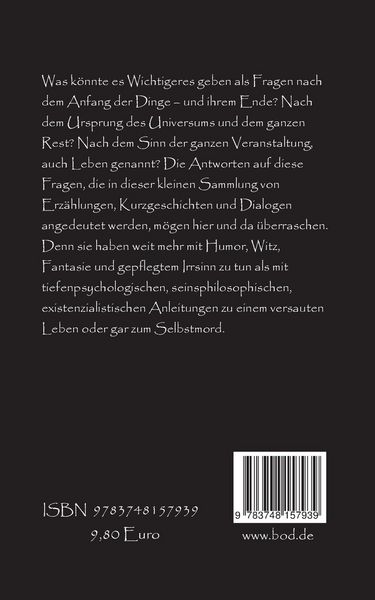 Produktbild: Vom Anfang und vom Ende