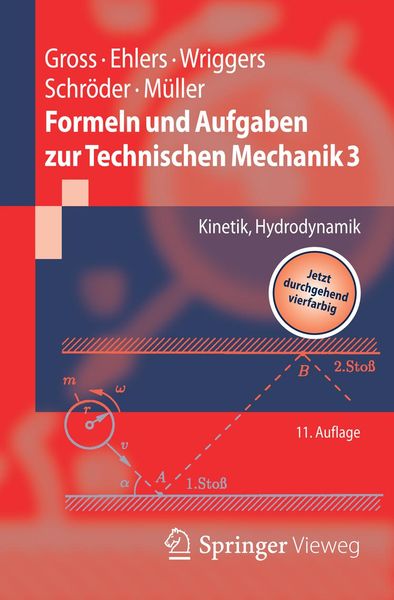 Produktbild: Formeln und Aufgaben zur Technischen Mechanik 3