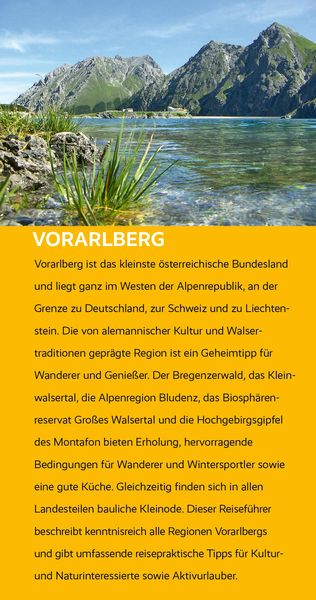 Produktbild: TRESCHER Reiseführer Vorarlberg