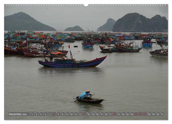 Produktbild: Menschen in Vietnam (Wandkalender 2026 DIN A2 quer), CALVENDO Monatskalender