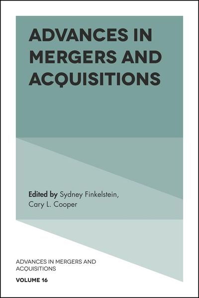 Produktbild: Advances in Mergers and Acquisitions