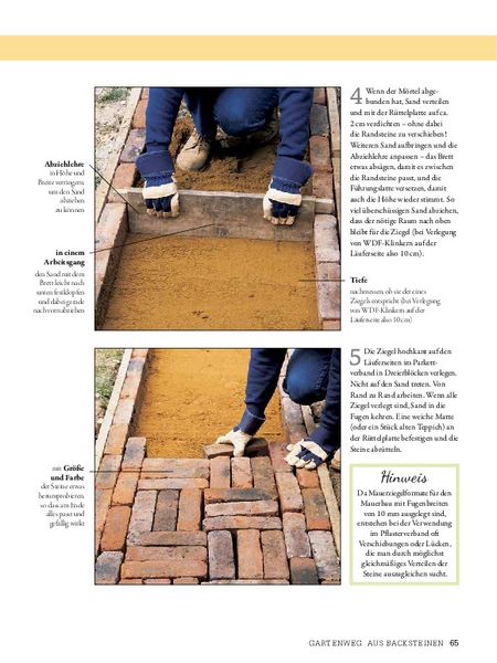 Produktbild: Projekte mit Ziegelsteinen: 16 tolle Ideen f&uuml;r Ihren Garten und Terrasse