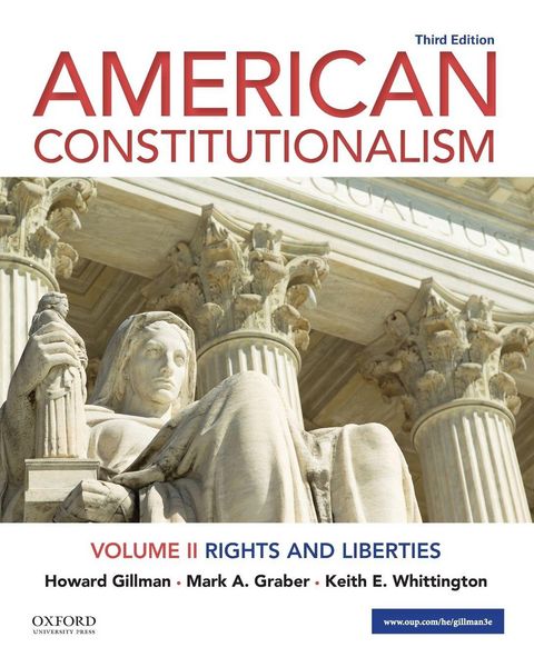 Produktbild: American Constitutionalism