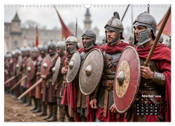 Produktbild: La vie pendant l'Antiquit&eacute; - Rome et les Romains (Calendrier mural 2026 DIN A3 vertical), CALVENDO calendrier mensuel