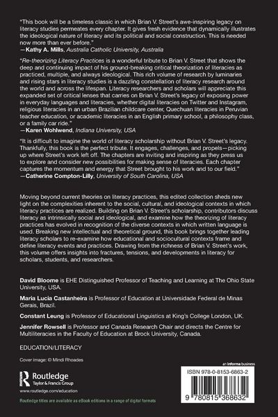 Produktbild: Re-theorizing Literacy Practices