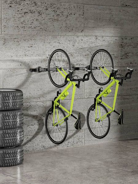 Produktbild: Elevar LBM09-06 Fahrradwandhalter Anzahl Einstellpl&auml;tze=6 Stahl, Kunststoff Schwarz