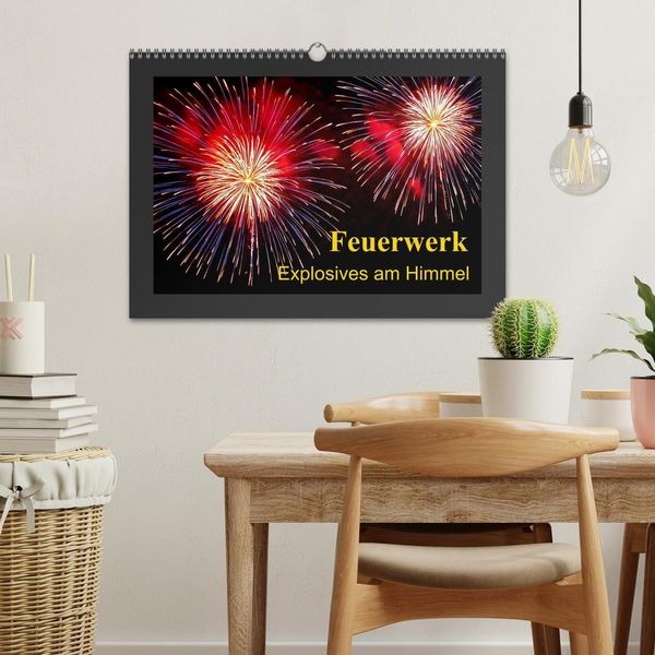 Produktbild: Feuerwerk - Explosives am Himmel (Wandkalender 2027 DIN A3 quer), CALVENDO Monatskalender