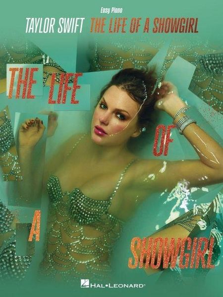 Produktbild: Taylor Swift - The Life of a Showgirl - Easy Piano with Lyrics Songbook