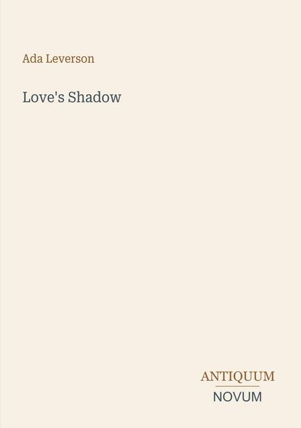Produktbild: Love's Shadow