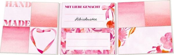 Produktbild: Etikettenb&uuml;chlein: Einmach-Etiketten - All about pink