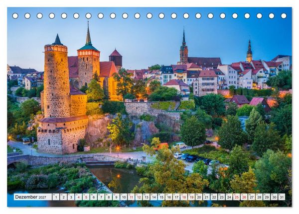 Produktbild: Bautzen - Sorbisches Zentrum in der Oberlausitz (Tischkalender 2027 DIN A5 quer), CALVENDO Monatskalender