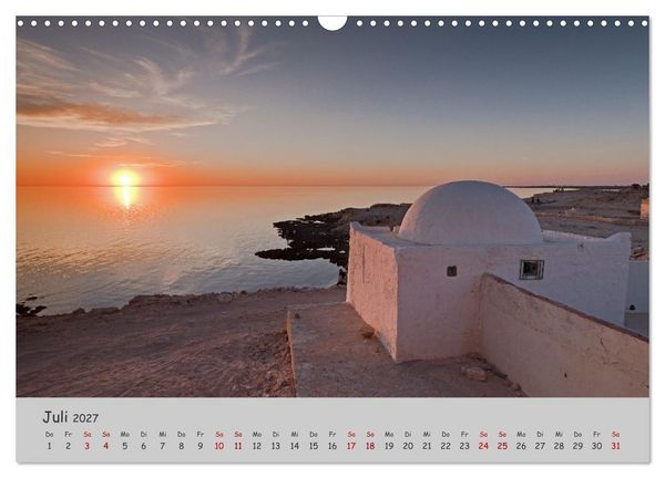 Produktbild: Tunesien Vielfalt am Mittelmeer (Wandkalender 2027 DIN A3 quer), CALVENDO Monatskalender
