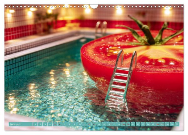 Produktbild: Vegitecture. Fotorealistische Visionen architektonischer Details (Wandkalender 2027 DIN A3 quer), CALVENDO Monatskalender
