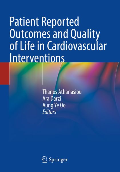 Produktbild: Patient Reported Outcomes and Quality of Life in Cardiovascular Interventions