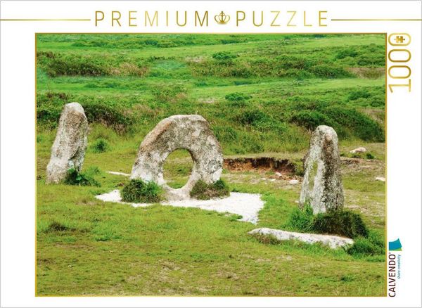 CALVENDO Puzzle Mên-an-Tol | 1000 Teile Lege-Größe 64x48cm Foto-Puzzle für glückliche Stunden