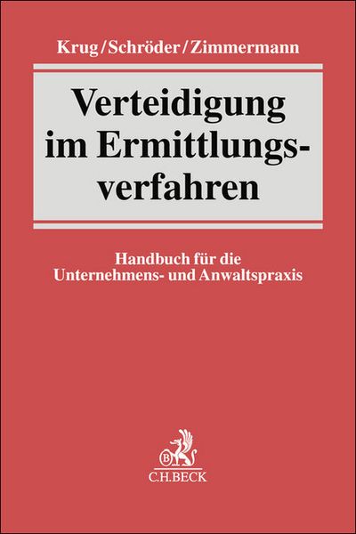 Produktbild: Verteidigung im Ermittlungsverfahren
