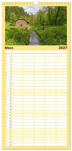 Produktbild: Familienplaner 2027 - Bergisch Gladbach mit 5 Spalten (Wandkalender, 21 x 45 cm) CALVENDO