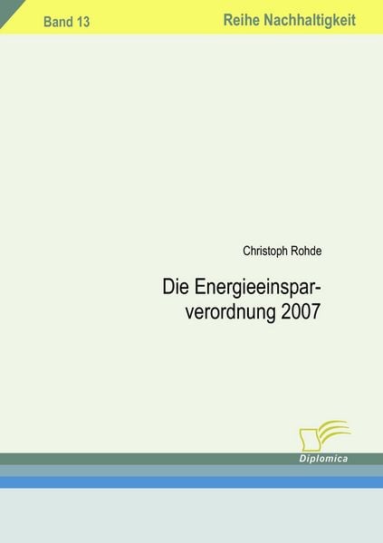 Produktbild: Die Energieeinsparverordnung 2007