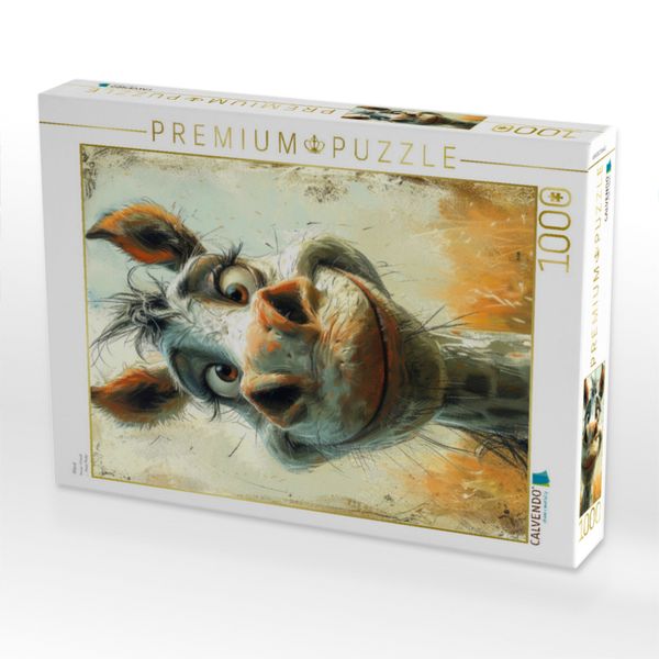 Produktbild: CALVENDO Puzzle Pferd | 1000 Teile Lege-Gr&ouml;&szlig;e 64x48cm Foto-Puzzle f&uuml;r gl&uuml;ckliche Stunden