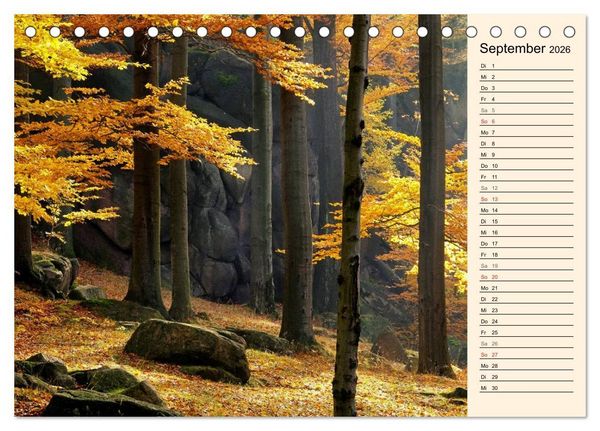 Produktbild: Riesengebirge (Tischkalender 2026 DIN A5 quer), CALVENDO Monatskalender
