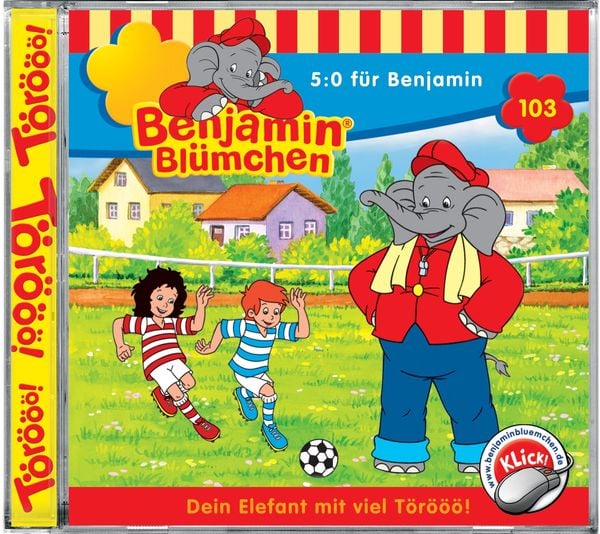 Produktbild: Benjamin Bl&uuml;mchen 103: 5:0 f&uuml;r Benjamin