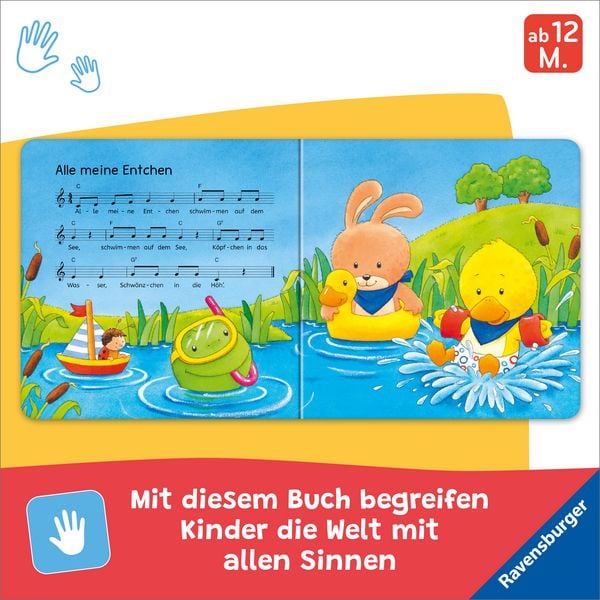 Produktbild: Ministeps: H&ouml;r rein, sing mit! Erste Kinderlieder zum Anh&ouml;ren