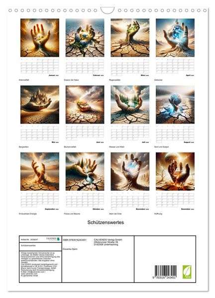 Produktbild: Sch&uuml;tzenswertes (Wandkalender 2026 DIN A3 hoch), CALVENDO Monatskalender