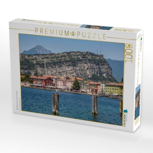 Produktbild: CALVENDO Puzzle GARDASEE Uferpromenade von Torbole | 1000 Teile Lege-Gr&ouml;&szlig;e 64x48cm Foto-Puzzle f&uuml;r gl&uuml;ckliche Stunden
